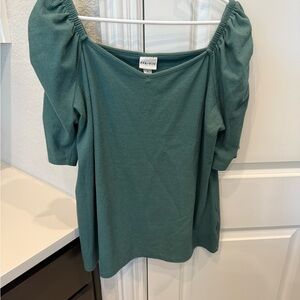 Ava & Viv Teal Blouse for Women